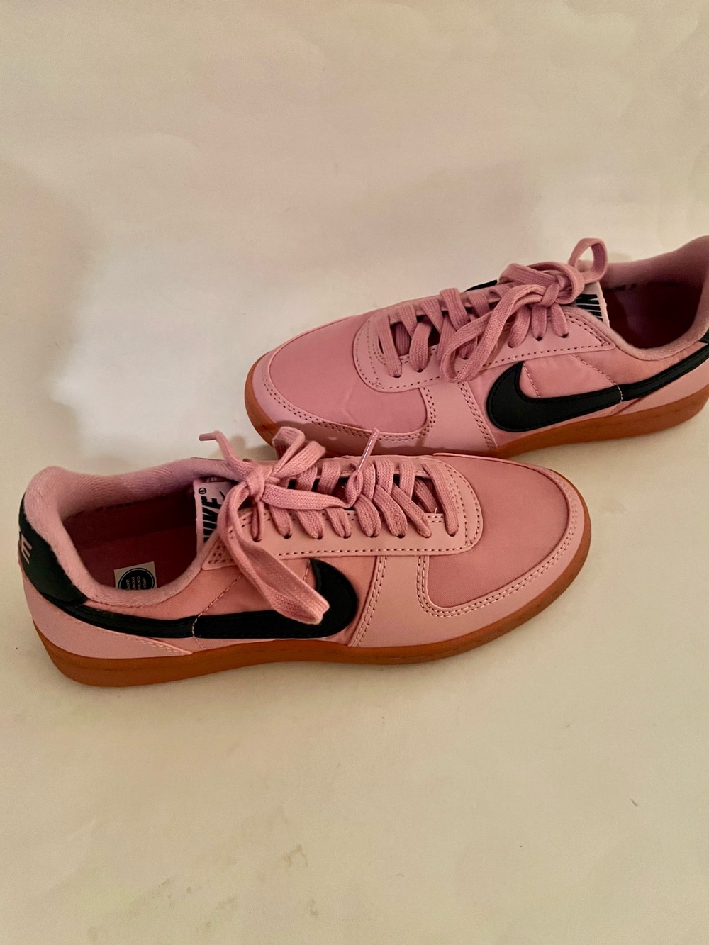 Nike Women's Field General Sneakers "Elemental Pink"  Gum Rubber Sole, Size 7 - Picture 2 of 12